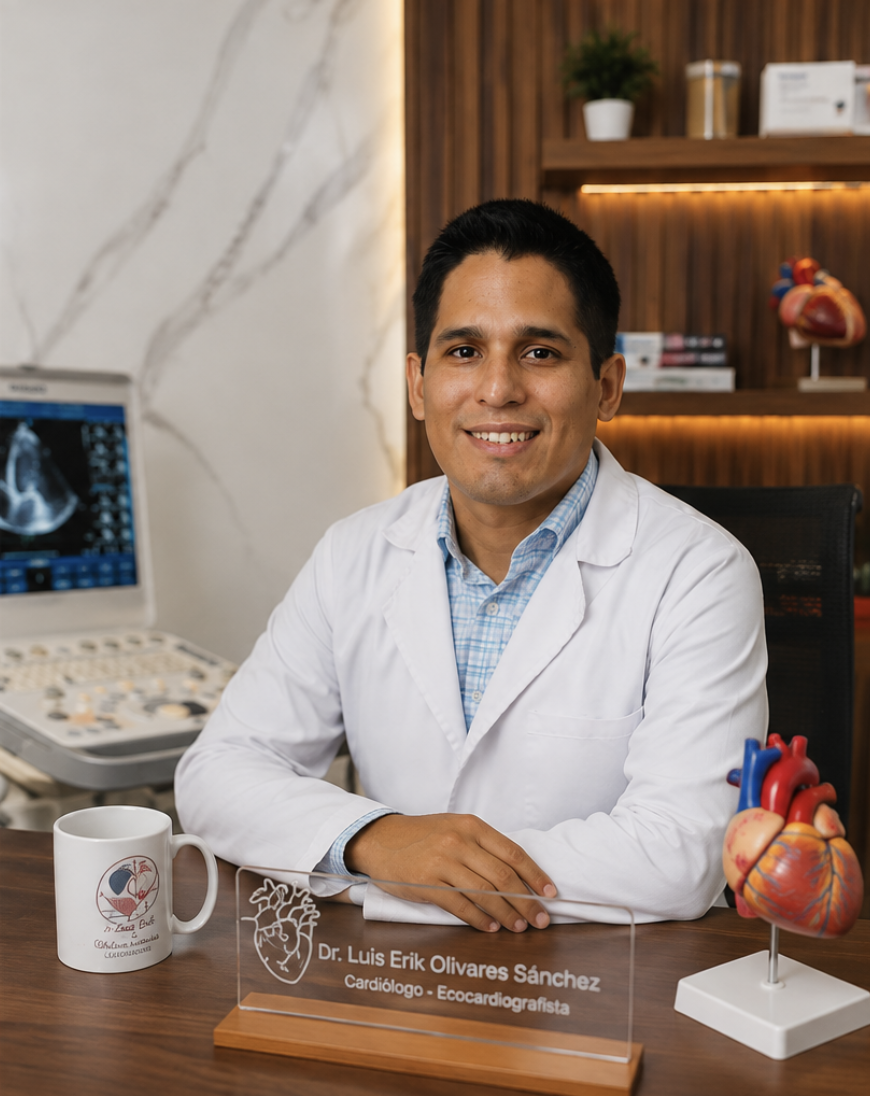 Retrato profesional del Dr. Luis Erik Olivares Sánchez